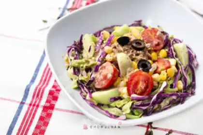 Make Tuna fruit salad step 2