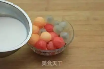 Make Coconut fruit step 5