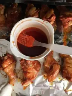 Make Honey roasted chicken wings step 4