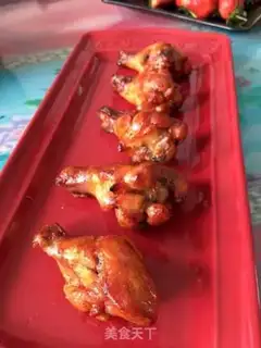 Make Honey roasted chicken wings step 5