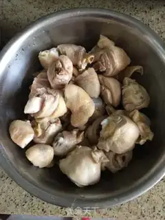 Make The chicken blade cut the noodles step 0