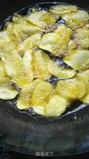 Make Homemade chips step 4