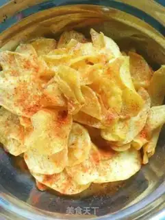 Make Homemade chips step 6