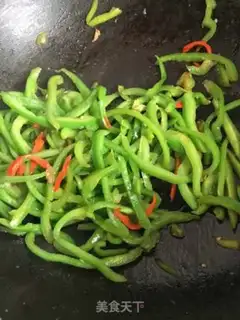 Make Peppers fried eggs step 8