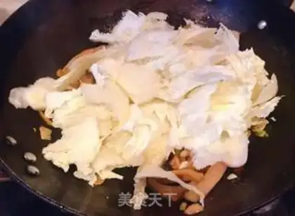 Make Five flowers for duck blood step 5