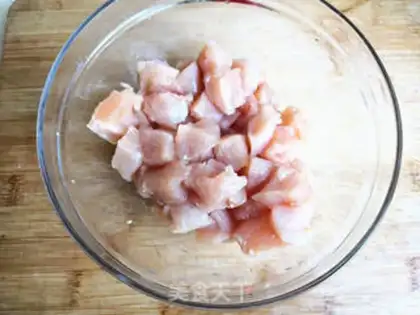 Make Sour chicken step 1