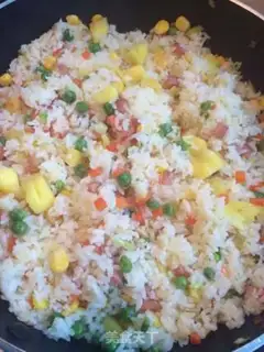 Make Pineapple rice step 9