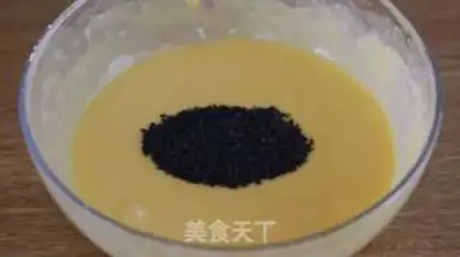 Make Souffle corn sesame egg rolls step 2