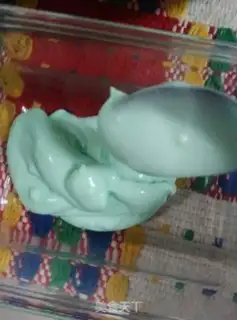 Make Rainbow ice cream step 4