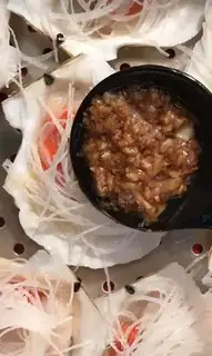 Make Garlic fan sap step 8