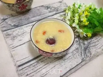 Make Porridge of rice oatmeal dates step 4
