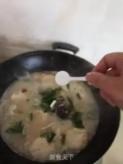 Make Tofu soup step 4