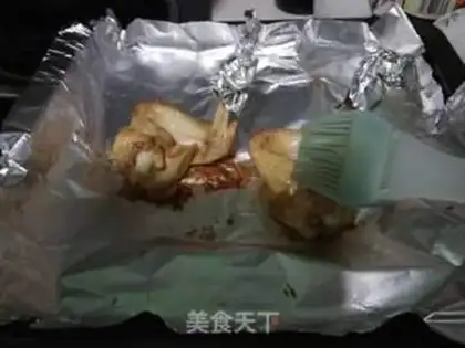 Make Hot roasted chicken with wings step 9