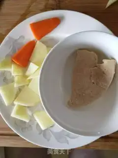 Make Fried foie liver mashed potatoes step 1