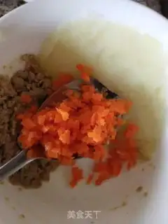Make Fried foie liver mashed potatoes step 4