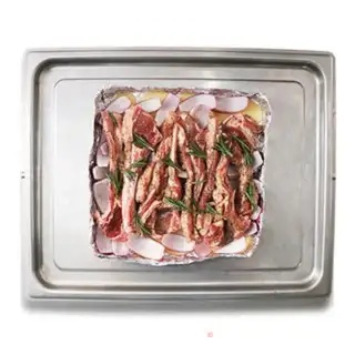 Make French lamb chops step 7