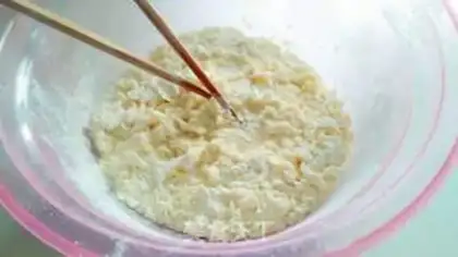 Make Breakfast grab cake step 2