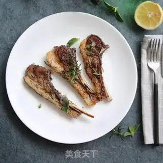 Make French lamb chops step 12