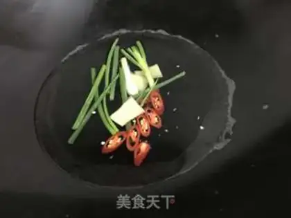 Make Burning little squid step 1