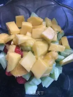 Make Singing yogurt salad step 3