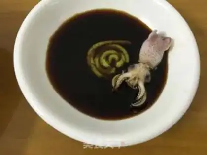 Make Burning little squid step 6