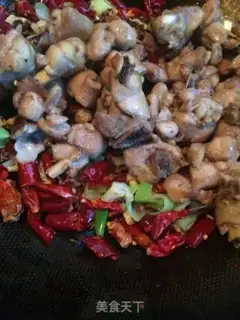 Make Spicy chicken step 10