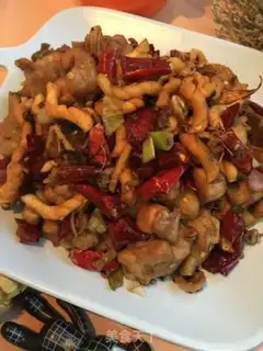 Make Spicy chicken step 13