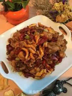Make Spicy chicken step 14