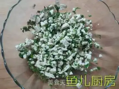 Make A tofu egg roll step 7