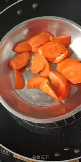 Make Carrot rice cake step 1