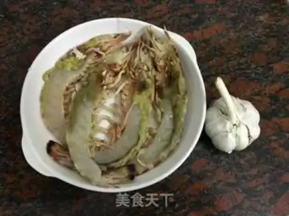 Make Garlic shrimp step 0