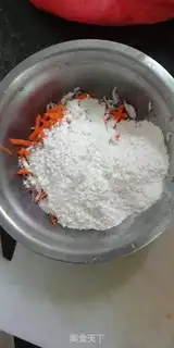 Make Carrot shrimp step 1