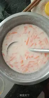Make Carrot shrimp step 2