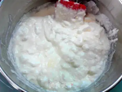 Make Vanilla Farov magic cake step 10