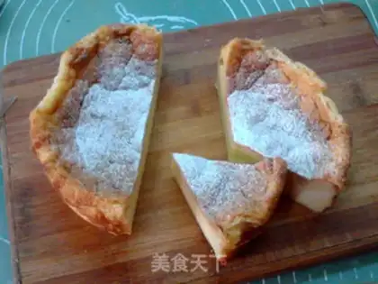 Make Vanilla Farov magic cake step 16