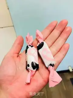 Make Cow Rolling Sugar step 5