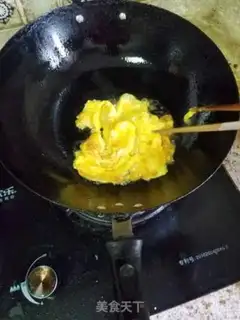 Make Eggplant egg mushroom noodles step 3