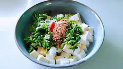 Make The sprouts and the tofu step 8