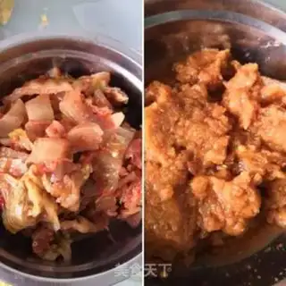 Make Soccer sauce and chicken tofu step 0