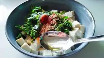 Make The sprouts and the tofu step 10