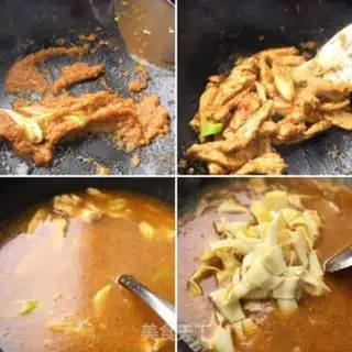 Make Soccer sauce and chicken tofu step 3