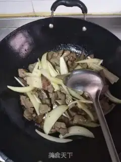 Make Pork liver fried onions step 3