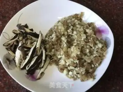 Make Garlic eggplant step 1