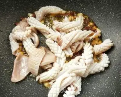 Make Cream squid step 11