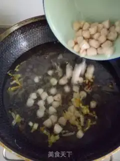 Make Tofu soup step 3