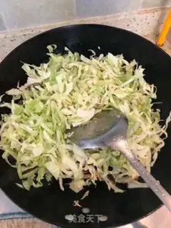 Make Scrambled cabbage step 4