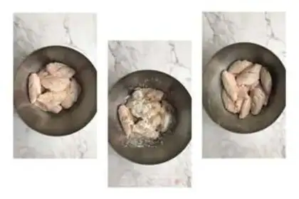 Make Double steamed chicken wings step 0
