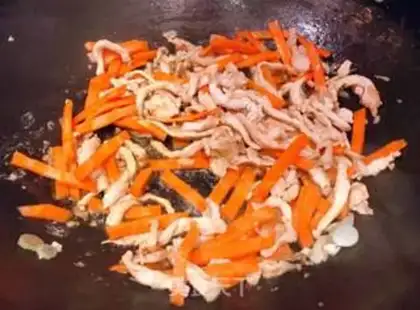 Make Garlic fried meat step 6