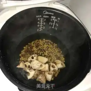 Make Red bean millenium soup step 2