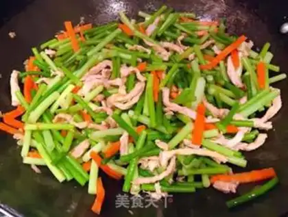 Make Garlic fried meat step 7